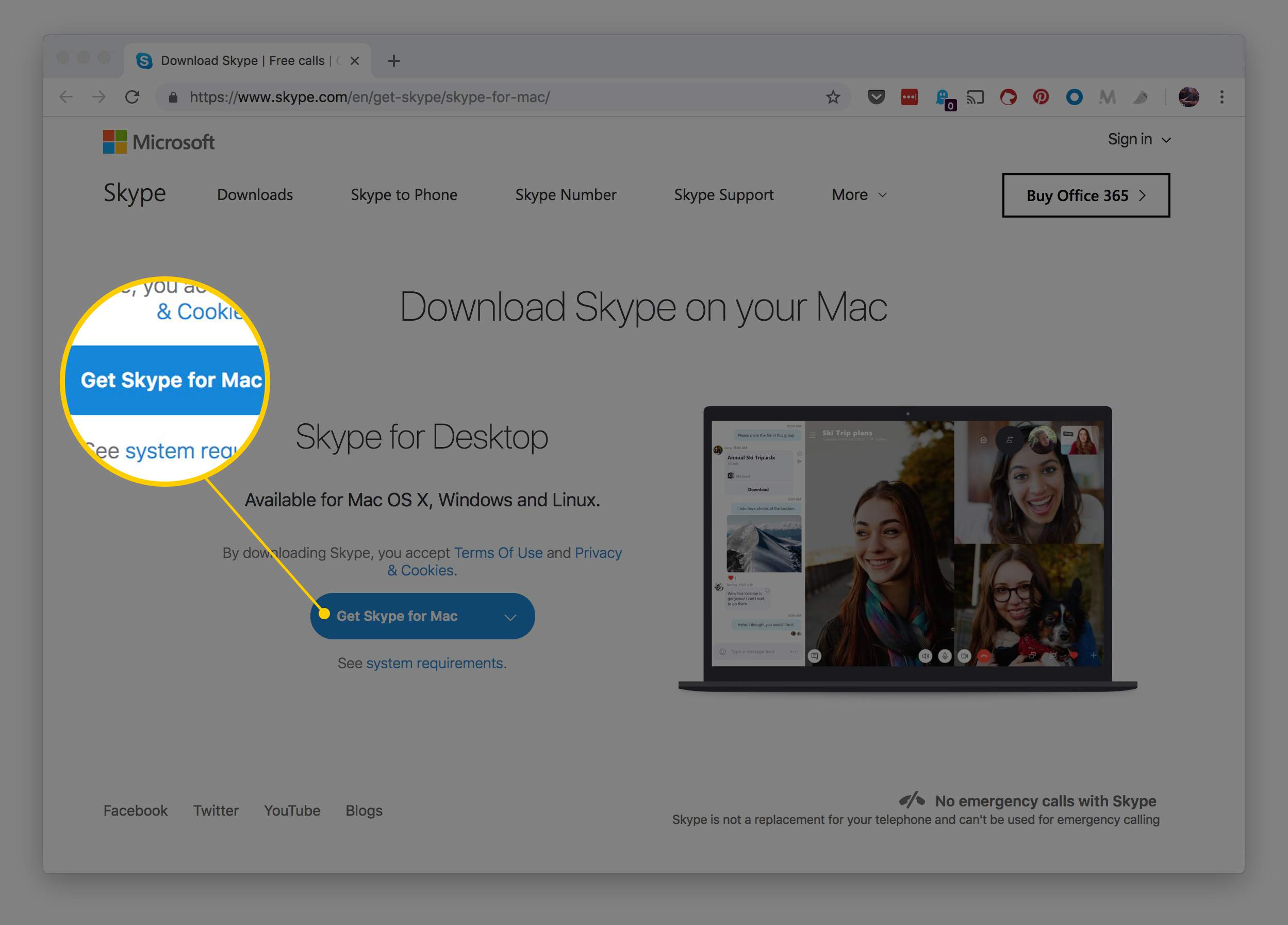 Anyone else had problems downloading skype for mac